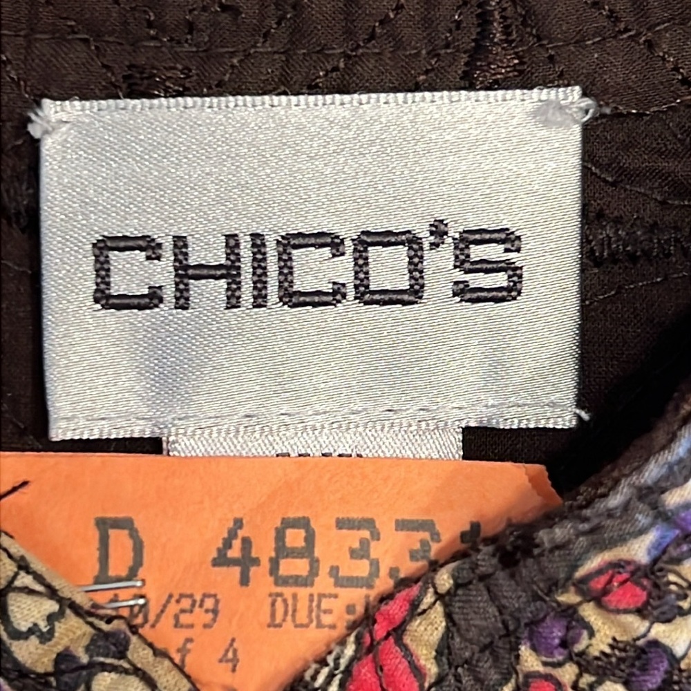 CHICO’S Reversible Paisley Print Jacket - Picture 13 of 17